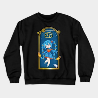 design inspired by the zodiac sign cancer Crewneck Sweatshirt